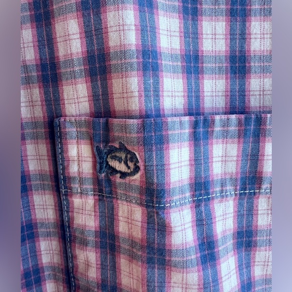 𝐒𝐨𝐮𝐭𝐡𝐞𝐫𝐧 𝐓𝐢𝐝𝐞 Men’s Button Down Cotton Shirt size Medium - Picture 12 of 12